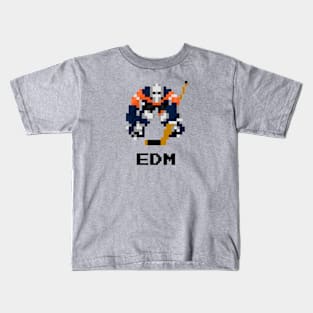 16-Bit Hockey Goalie - Edmonton Kids T-Shirt